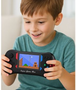 Konsola Przenośna Elektroniczna X7M 500 Gier Tryb Dwóch Graczy 3,5 Cala 6