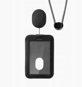 Orbitkey ID Card Holder with lanyard, black 2
