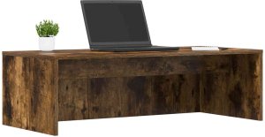 Biurko vidaXL Dąb 100 cm x 30 cm 3