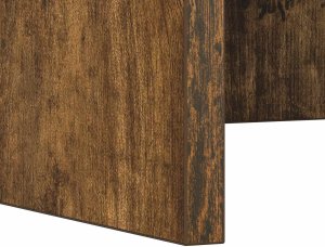 Biurko vidaXL Dąb 100 cm x 30 cm 9