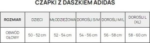 Adidas Czapka Melanż brązowa JY3170 Dorośli M/L 5
