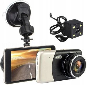 REJESTRATOR JAZDY KAMERA FULL HD PRZÓD TYŁ COFANIA WIDEOREJESTRATOR WIDEO 10