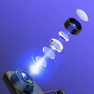 Wideorejestrator samochodowy kamera cofania w lusterku full hd przód tył 13