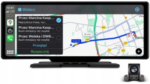 MONITOR SAMOCHODOWY 10" CARPLAY ANDROID AUTO + KAMERA COFANIA + 2 UCHWYTY 13