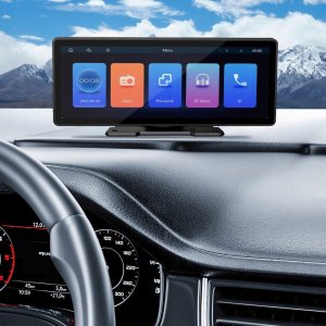 MONITOR SAMOCHODOWY 10" CARPLAY ANDROID AUTO + KAMERA COFANIA + 2 UCHWYTY 14
