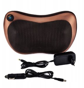 Poduszka Masażer Shiatsu Masująca Plecy Ciało Kark 7