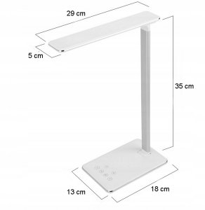 Lampka Biurkowa z Ładowarką Bezprzewodową 11