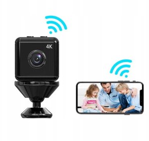 Wiwacam - Kamera Szpiegowska Mini Ukryta Detekcja Wifi 4K 12