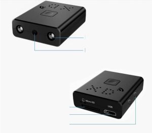 Kamera IP Alogy MINI KAMERA SZPIEGOWSKA IP WIFI HD USB UKRYTA DETEKCJA KAMERKA APLIKACJA 2