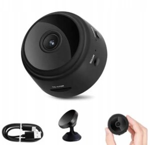 MINI KAMERA UKRYTA SZPIEGOWSKA WIFI FULL HD DETEKCJA MONITORING KAMERKA 3