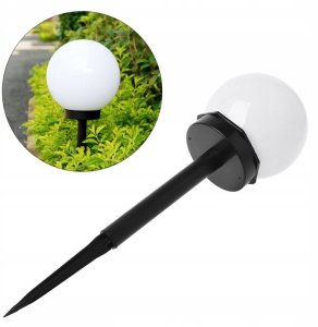 Ultimar Lampa Solar Led Lampka ogrodowa Kula 10 Cm 4