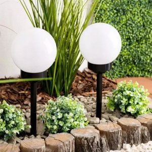 Ultimar Lampa Solar Led Lampka ogrodowa Kula 10 Cm 8