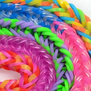 Mega Zestaw Gumki Do Robienia Bransoletek Duży Xxl 6700 Szt Na Prezent Diy 4