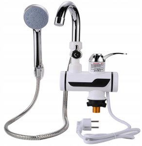 Przepływowy Podgrzewacz Wody Prysznic Kran Stojący 2