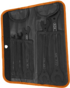 Neo Klucze płaskie dwustronny supercienki, 4 w 1, 6 - 27 mm (20 rozmiarów), zestaw 5 szt. 8