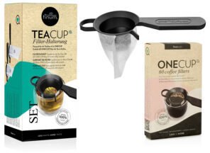 Finum Zestaw do filiżanki TeaCup Set - Uchwyt + filtry 60szt. 2