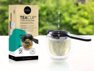 Finum Zestaw do filiżanki TeaCup Set - Uchwyt + filtry 60szt. 5