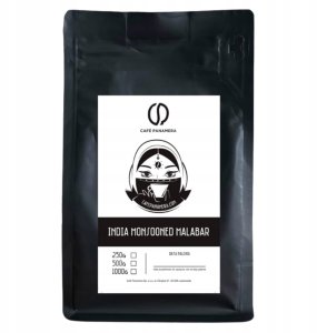 Kawa ziarnista Cafe Panamera Kawa ziarnista India Monsooned Malabar 1kg 2