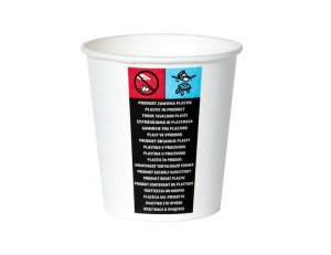 Wieczka do kubków termicznych 300ml brązowe - 100szt 6