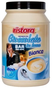 Ristora Czekolada biała w puszce 800g 2