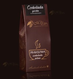 M.Pelczar Chocolatier Prawdziwa czekolada pitna Gorzka 200g 2