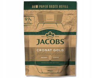 Kawa rozpuszczalna Jacobs Cronat Gold Instant dosypka 150g 2