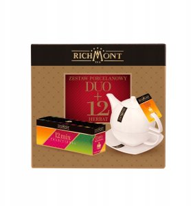 Richmont Zestaw prezentowy Dzbanek Duo + herbaty 6