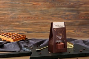 M.Pelczar Chocolatier Czekolada mleczna z migdałami i wanilią 60g 6