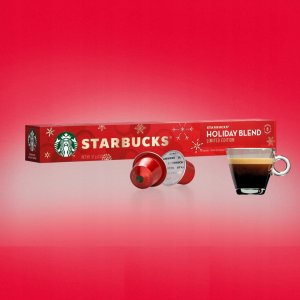 Starbucks Kapsułki do Nespresso Toffee Nut 10szt HOLIDAY BLEND 8