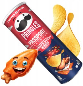 Pringles Chipsy Chinese Style Sweet & Sticky Wings 165g 3