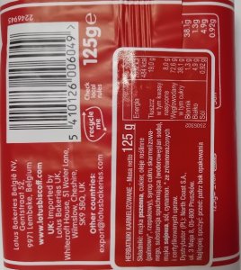 Lotus Ciastka Biscoff 125g 6