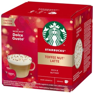 Starbucks Kapsułki Nescafe Dolce Gusto Toffee Nut Latte 12 szt. 2