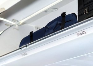 Kono Plecak podróżny do samolotu pojemny kabinowy 55x40x20 niebieski 12