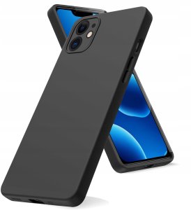krainaGSM ZESTAW Etui do iPhone 12 | Matowy Czarny Silikon Slim + 2 sztuk Szkło 2