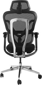 Krzesło biurowe Equip Ergonomiczne krzesło biurowe Podparcia głowy/rąk SFS czarny lite Retail 3