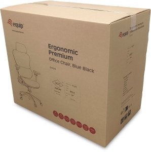 Krzesło biurowe Equip Ergonomiczne krzesło biurowe Podparcia głowy/rąk SFS czarny lite Retail 7