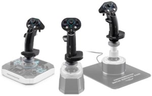 Joystick Thrustmaster Sol-R 3 AVA Add-On Grip Czarny USB Drążek sterowniczy Analogowa/Cyfrowa PC 3