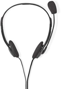 Słuchawki Nedis słuchawki/zestaw słuchawkowy Czarny 2