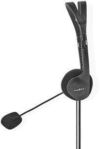 Słuchawki Nedis słuchawki/zestaw słuchawkowy Czarny 4