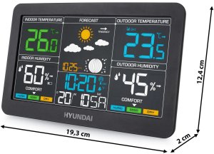 Stacja pogodowa Hyundai Stacja pogody WS4480 6