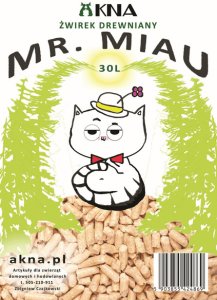 MR. MIAU 30L ŻWIREK DREWNIANY 2