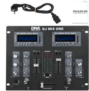 DNA DJ MIX ONE analogowy mikser dźwięku stereo Blu 9