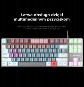 Klawiatura Rampage Snug KRGD Blue (SNUGK14BS-GW) 7