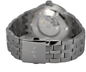 Zegarek Bisset Szwajcarski zegarek męski AUTOMAT BSMF59 szafirowe szkło - grafitowy 3