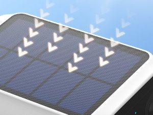 AOSU Zestaw 4 Kamer monitoringowych solarnych 2K ze stacją 32 GB C8E2DA11 4
