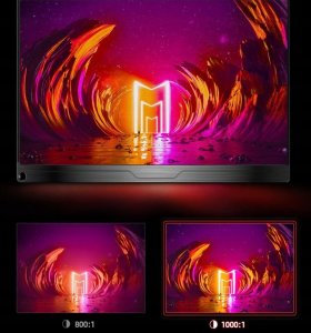 Monitor Uperfect Przenośny monitor 4K 15,6'' IPS 3840x2160 UHD HDMI 4