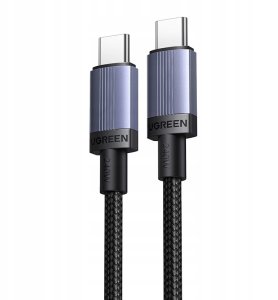 Kabel USB Ugreen USB-C - USB-C 2 m Czarno-szary (6941876269082) 2