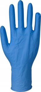 Abena Long examination glove ABENA Excellent L blue nitrile powder-free (100 pcs.) 3