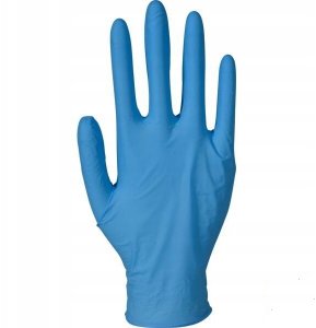 Abena Long examination glove ABENA Excellent L blue nitrile powder-free (100 pcs.) 5