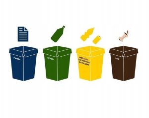 Paclan Worek do segregacji szkła 35l 20 szt zielony 5